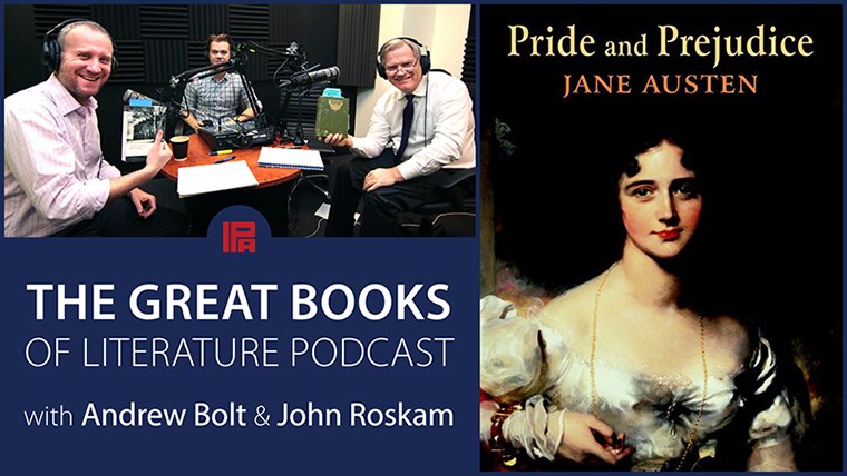The Great Books of Literature Podcast – Episode 9: Pride and Prejudice by Jane Austen - Featured image