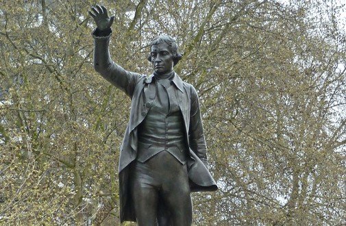 Edmund Burke statue