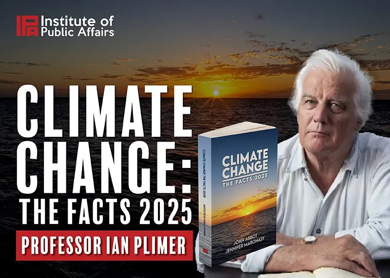 Professor Ian Plimer Launches Climate Change The Facts 2025